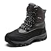 arctiv8 Men's Insulated Waterproof Construction Rubber Sole Winter Snow Skii Boots