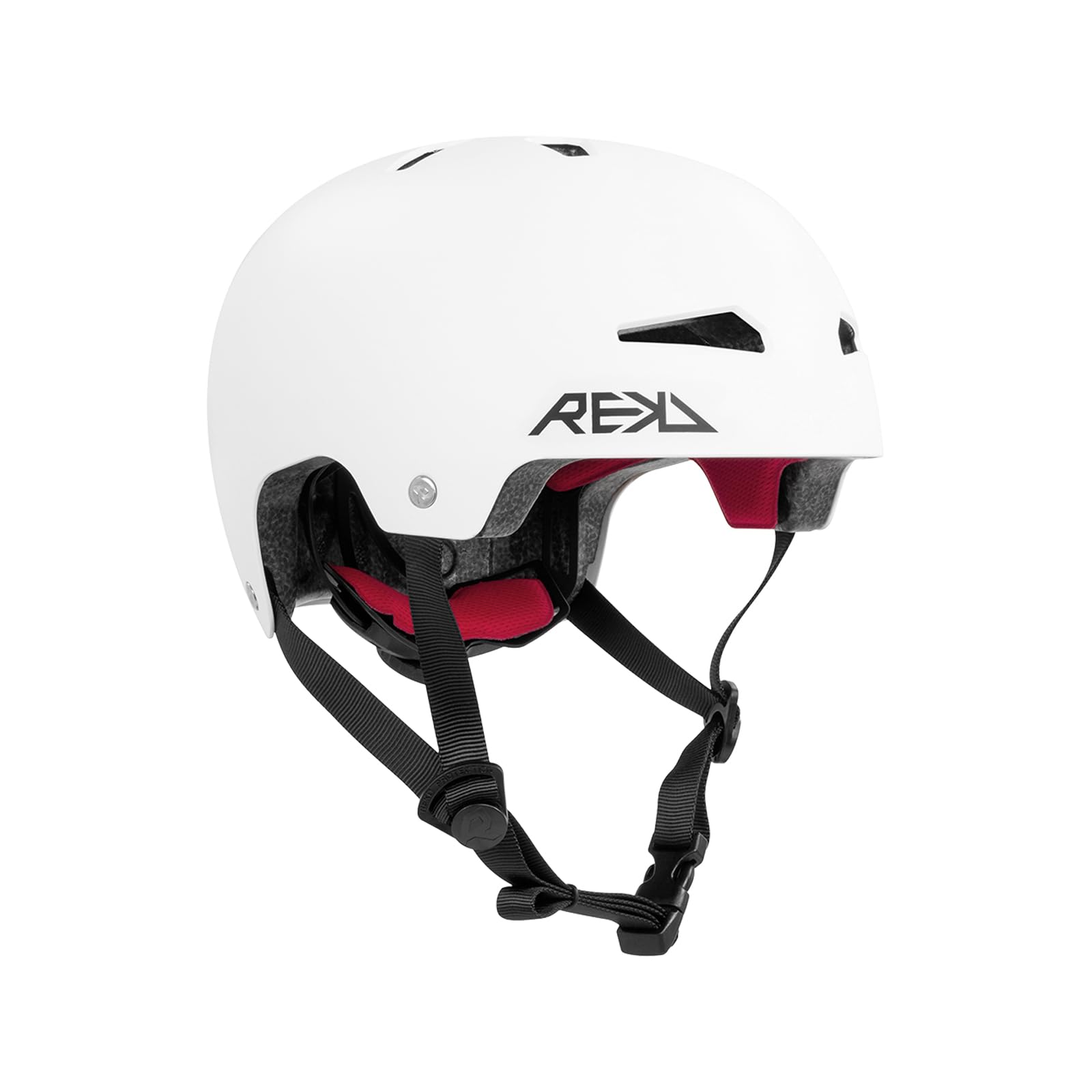 REKD Elite 2.0 Helmet, Fully Certified with Dial Adjuster Padding, For All Action Sports, White XXXS-XS 46-52cm