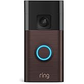 Ring Battery Doorbell — Head-to-Toe Video, Live View with Two-Way Talk, and Motion Detection & Alerts (newest model), Venetia