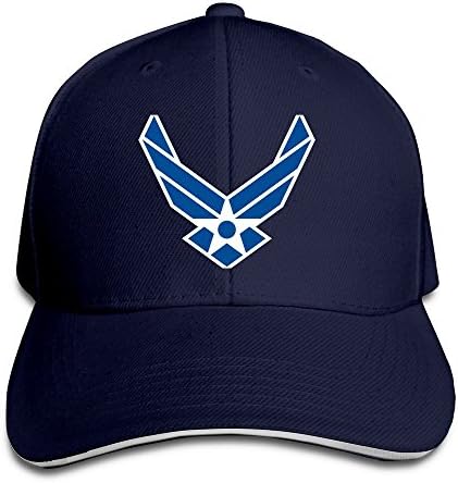 USA Air Force Adjustable Sandwish Mesh Hat Navy