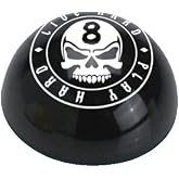 Live Hard Play Hard PMLH 8-Ball Skull Pocket Markers