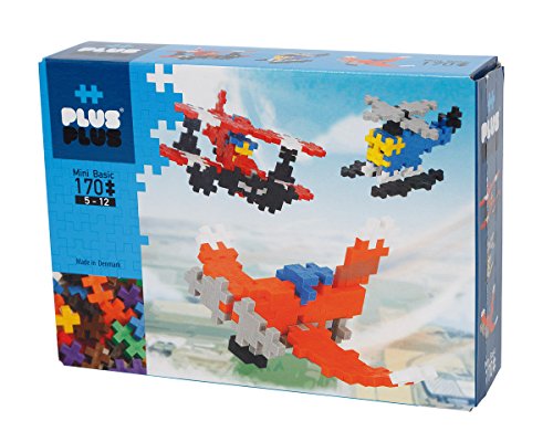PLUS PLUS Aircraft Buidling Set (170 Piece)