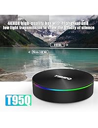 Android TV Box, 8.1 Smart Box 4GB RAM 32GB ROM Network Set Top Box Amlogic S905X2 Quad-core Cortex-A53 Support 2.4G 5G Dual Band WiFi 1000M Ethernet Bluetooth 4.1 H.265 Decoding 4K HDR