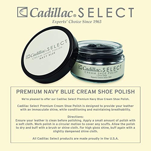 Cadillac Shoe Polish - Navy