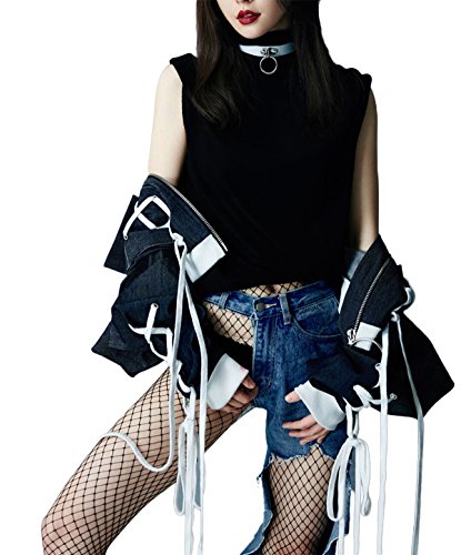 DancMolly Fishnet Stockings Pantyhose Women's 2 Pair High Waist Hollow Mesh Tights Legging Hosiery (Black/Medium Hole,2 Pair, One Size)