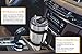 Great Coffee Travel Mug - Stainless Steel Tumbler Insulated Coffee Mug / Tumbler with Straw and Handle + Leak Proof Lid | Large Cup for To Go Drinks