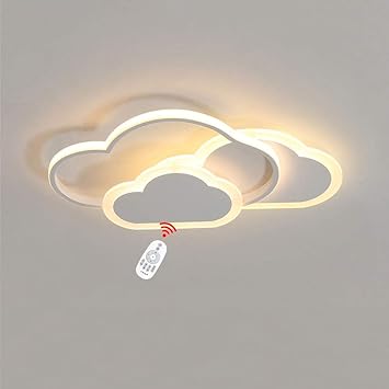 SJUN LED Deckenleuchte, Creative Cloud Deckenleuchte, 6cm Ultradünne