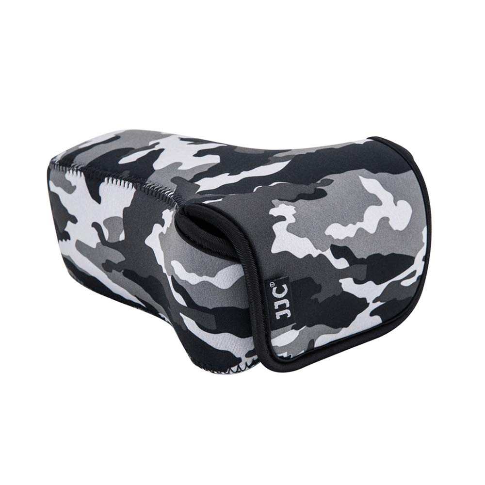 Ultra Light Neoprene Camera Case Storage Bag DSLR Pouch Protector for Sony A6600 A6500 A6100 A6300 A6400 A5100 NEX-5N +55-210mm Lens Fujifilm X-T30 X-T20 X-T10 Olympus E-PL8 E-PL9 E-PL7 +75-300mm Lens