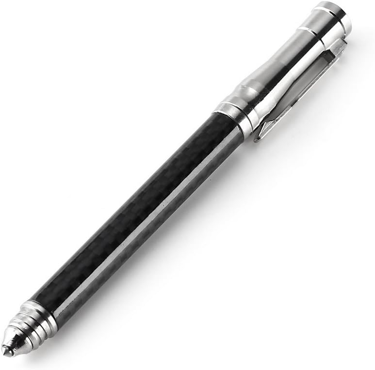 TACRAY Tactical Pen for Self Defense with Ti-6AL-4V Titanium Alloy and Carbon Fiber Body