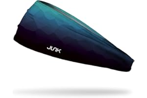 JUNK Brands Big Bang Lite Headband - Moisture-Wicking, Performance Fabric, Non-Slip, Sports Sweatband for Men & Women - One S