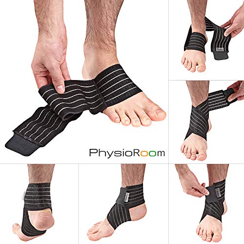 Self-Adhesive-Adjustable-Ankle-Support-Wrap-Breathable-Ankle-Brace-to-Aid-Recovery-Comfortable-Ankle-Strap-to-Improve-Circulation-and-Protect-Against-Strains-Sprains-One-Size-Fits-All