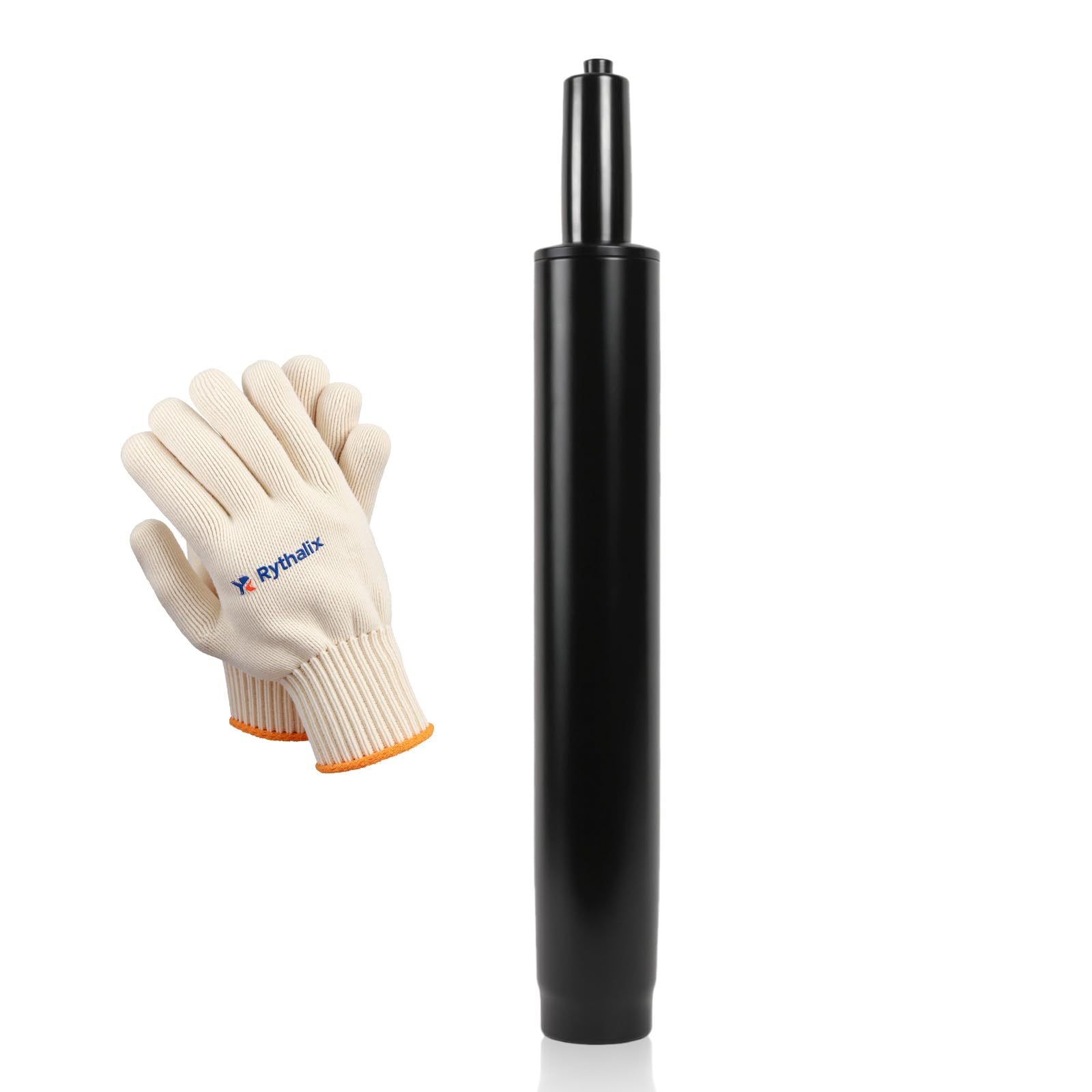 Photo 1 of Rythalix 8" Extra Long Office Chair Cylinder Replacement - Heavy Duty 1000lbs Class 4 Hydraulic Lift with Silent 360° Rotation, Universal Pneumatic Piston Fit for Sinking Barstool/Desk/Gaming Chairs