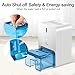 Jese Small Dehumidifier for Bathroom, 18oz Electric Quiet Mini Room Dehumidifier for 150-220 sq.ft Auto-Off Safe Dehumidifier for Kitchen, Bedroom, RV Trailer, Closet, Basement
