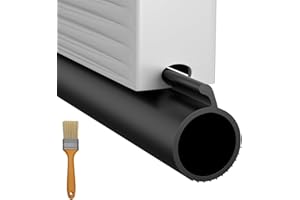 Symyda 20.3 FT Garage Door Seals Bottom Rubber, TPE Material Garage Door Bottom Seal, P Bulb Garage Door Bottom Seal, Garage Door Seal for Weatherproofing,Buffering, Seal Replacement Overhead Door