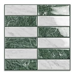 10 Sheets Subway Tile Peel and Stick