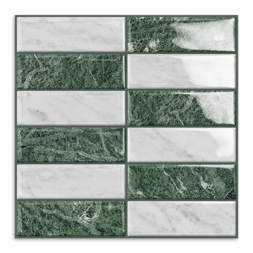 10 Sheets Subway Tile Peel and Stick