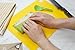 Roll Model Sushi Sushi Making Kit - Silicone Mat, Rice Paddle, Cutting Mold, Recipe Book (7x7 Inch, Green, Solid, Dishwasher Safe, Sushi Making Plate)