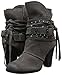 Naughty Monkey Women's Santa Anna Harness Boot