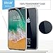 Olixar for iPhone X Full Body Case - 360 Degree Full Body Cover - Front + Back Protection - Clear Slim Design - Wireless Charging Compatible - FlexiCover - Clear