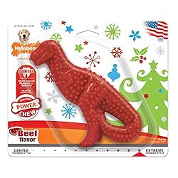 Nylabone Power Chew Holiday Dinosaur Chew Toy for
