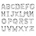 Lovne 40 Inch Jumbo Silver Alphabet O Balloon Giant Prom Balloons Helium Foil Mylar Huge Letter Balloons A to Z for Birthday Party Decorations Wedding Anniversary