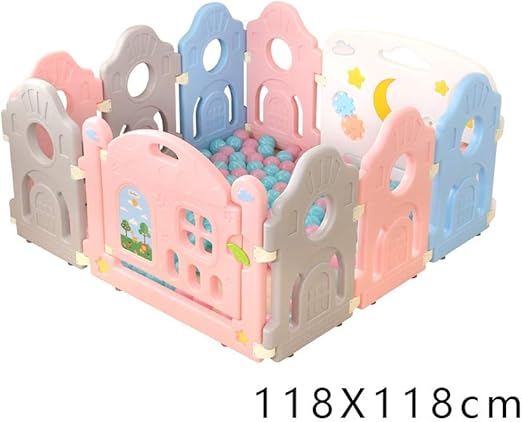 playpen plastic colourful