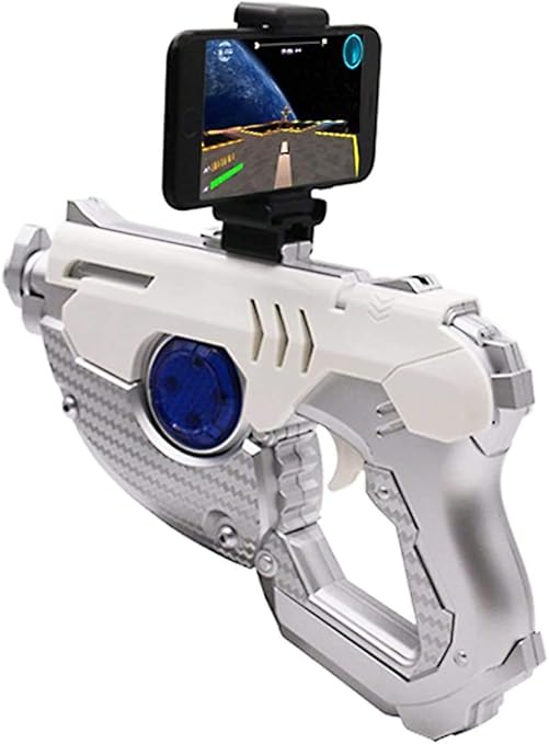 Amazon Fortune スマホゲーム Ar Gun Arガン Ar Game Gun スマートフォンシューティングゲーム 技適取得済 Ar拡張現実 ゲームガン 種類以上のゲームアプリ シルバー テレビゲーム 体感ゲーム おもちゃ Amazon Fortune スマホゲーム Ar Gun Arガン Ar Game Gun スマートフォンシューティングゲーム 技適取得済 Ar拡張現実 ゲームガン 種類以上のゲームアプリ シルバー テレビゲーム 体感ゲーム おもちゃ