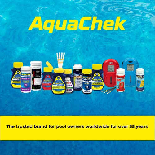 AquaChek Salt Test Strip Titrators for Pools Salt Water Pool Test Strips for Sodium Chloride
