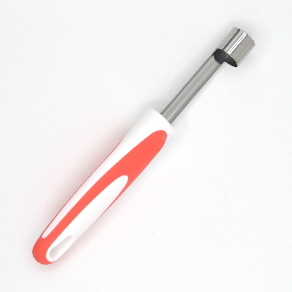 Apple Corer - Stainless Steel with Plastic Handle - Tool for Apple, Pear and Other Fruits - Easy Core Remover