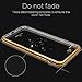 iPhone 7/8 Plus Case,Hallsen [Electroplating TPU] Ultra-Slim Transparent Crystal Clear Anti-Scratch Flexible Soft TPU Case Cover for Apple iPhone 7 Plus/iPhone 8 Plus 5.5inch - Gold