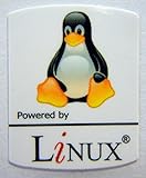 Powered by Linux Sticker 19 x 24mm [475]