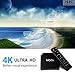 MXQ Android 6.0 TV Box U2+ 4K S905X Quard-core 1G+8G Wi-Fi Embedded