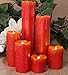 Timer Flameless Candles - Slim Set of 6, 2