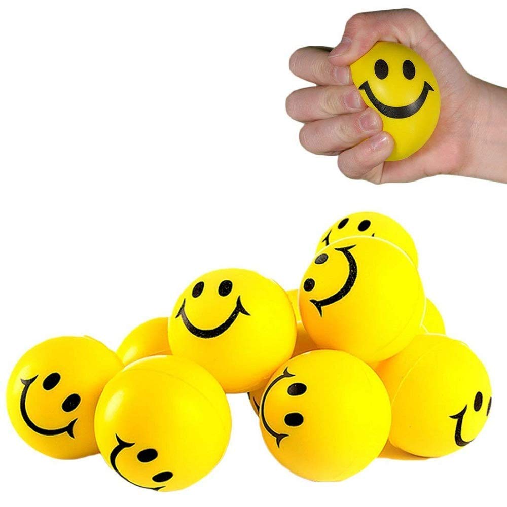 soft smiley ball