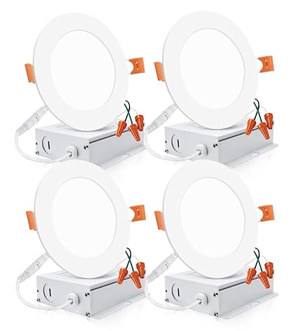 4 Inch Led Downlight Ultra Thin Recessed Ceiling Light With