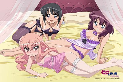 ゼロの使い魔 -三美姫の輪舞- ベッドシーツＢ（ルイズ＆シエスタ＆アンリエッタ）