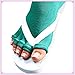Pedisavers Toe Separator Pedicure Socks, Teal