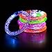 Coral Entertainments Led Bracelets 12 Pack + 12 Replacement Batteries Premium Glow In The Dark, Great For Parties, Weddings Birthdays And More. Super Safety Multicolor Bracelets Are Reusable