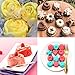 YGEOMET 3pcs Soap Mold, Silicone Flower DIY Mold Rose Handmade Chocolate Biscuit Cake Muffin, Pink