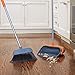 Casabella FBA_20708 Compact Upright Sweep Set, Graphite and Orange