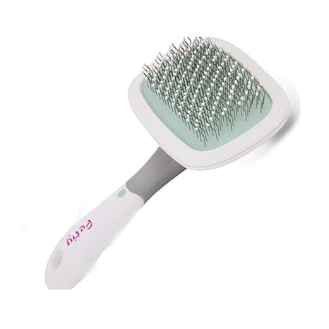 Gfdsase Durable 360 Degree Rotating Pet Comb Round Head Wire Comb