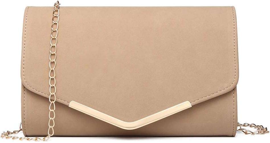 Miss Lulu Womens Clutch Elegant Clutch Bags for Women Mini Crossbody Bag For Women Can Hold 8.3' Tablet - Image 3