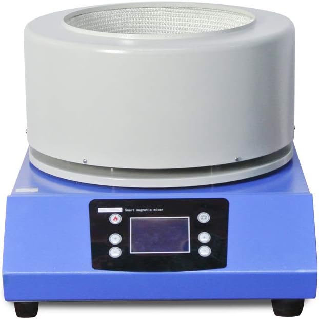 HNZXIBDigital Heating & Stirring Mantle,5000mL 380℃ Magnetic Stirrer 220V, 1100W,1800RPM