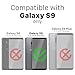 Galaxy S9 Wallet Case, Vena [vCommute][Military Grade Drop Protection] Flip Leather Cover Card Slot Holder with Kickstand for Samsung Galaxy S9 (Space Gray/Black)