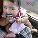 Baby Teething Necklace for Mom to Wear. Fashionable Silicone Nursing Jewelry, Perfect Distraction for Breastfeeding Babies. FREE Baby Teething Relief Guide. Best Baby Teether Toys for Christmas.