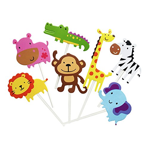 Cheap Maplelon Wild One First Birthday Party Decoration Safari Zoo
