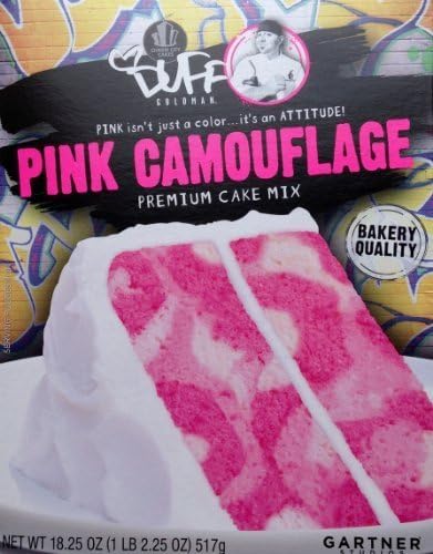Duff Goldman Pink Camouflage Premium Cake Mix by Duff