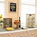 TenXVI Designs Real Wooden Donut Wall With Easel Stand - Bagel or Donut Display Stand Perfect for Donut Parties, Sweets Tables, Weddings, Baby Showers