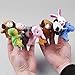 22pcs Soft Plush Animal Finger Puppets Set Baby Story Time for Theme Party Favor