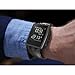 XIEMIN Black Genuine Leather Watch Band/Strap Watchbands for Pebble Steel Smartphone 100% Brand New and Genuine Leather Prolongs The Life of Your Watch Band (Black)
